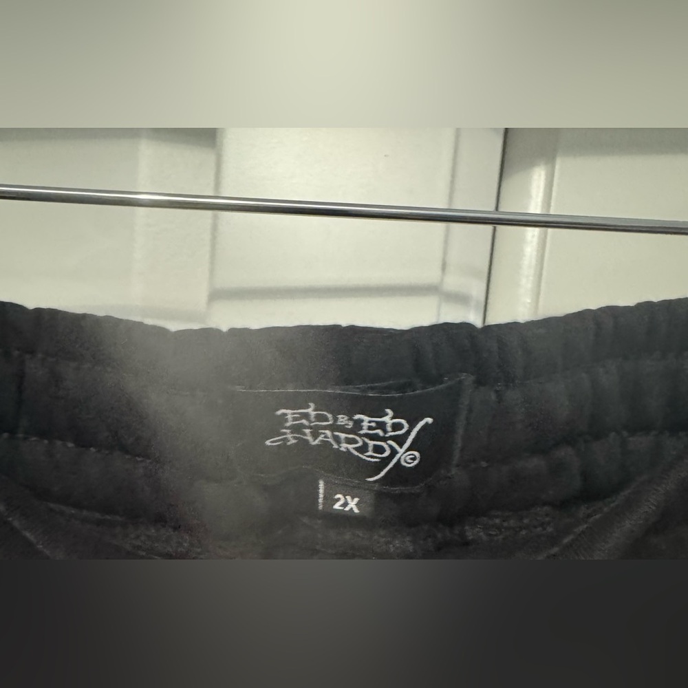 Ed Hardy Crawling Tigers Sweatpants in Black Size: XXL NWT - Picture 14 of 14